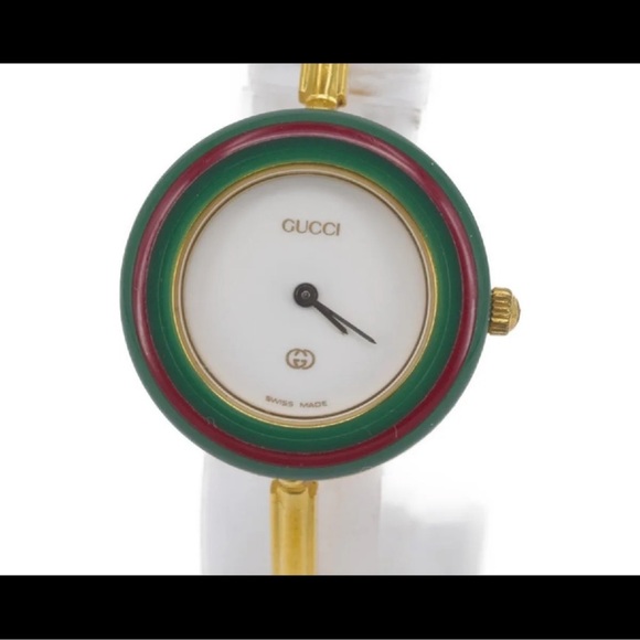RARE! Gorgeous Gucci Italian Luxury Watch Bracelet - Picture 4 of 6